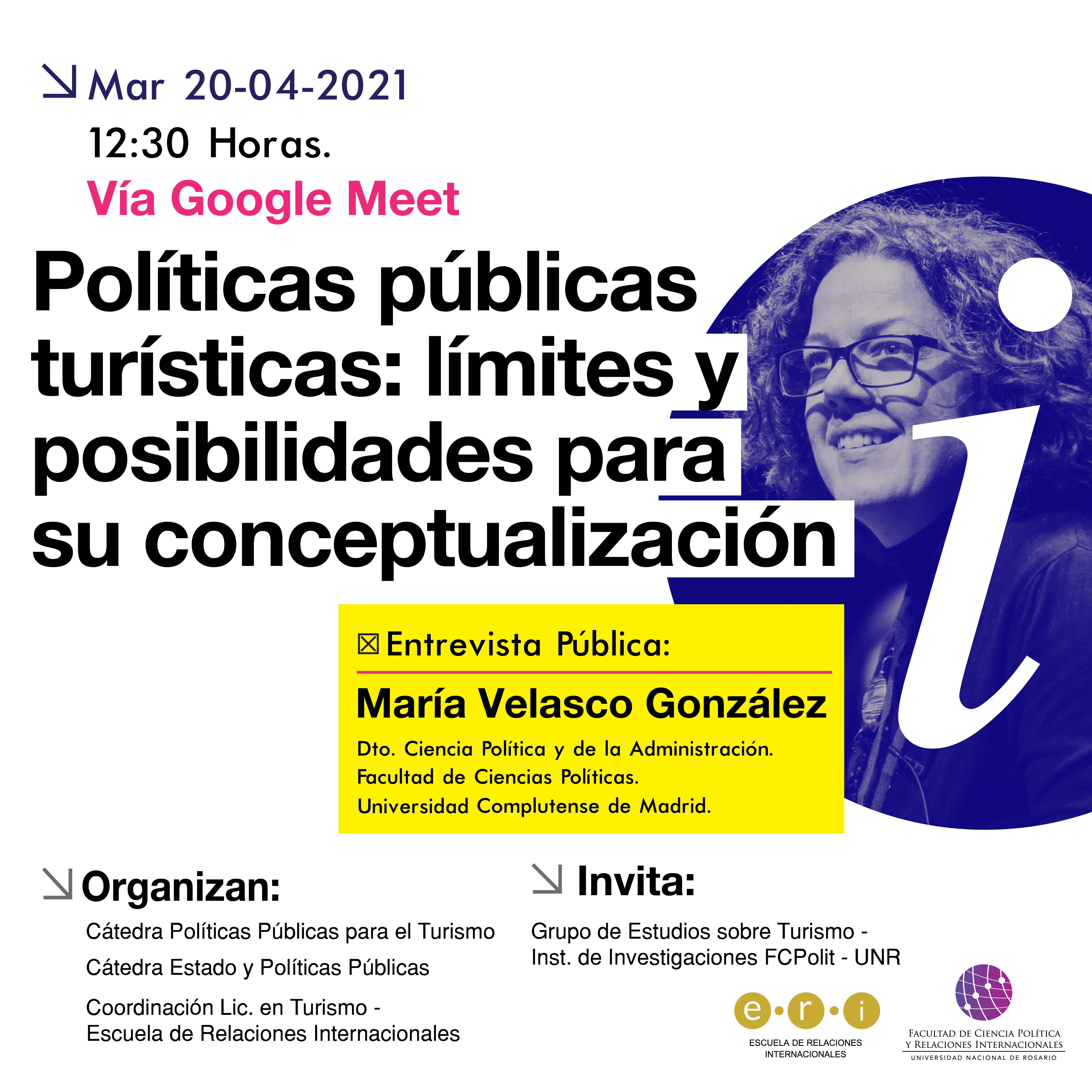 Conferencia “Políticas públicas turísticas: límites y posibilidades para su conceptualización”